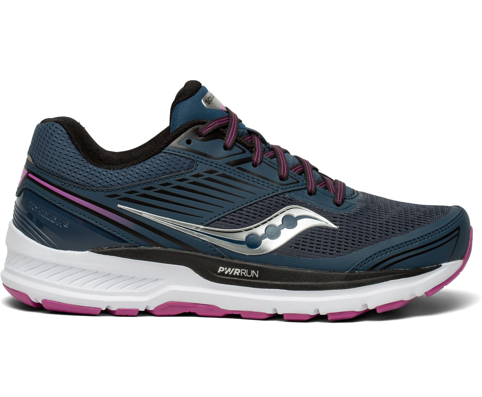 Tenis Para Correr Saucony Echelon 8 Anchos Mujer Azul Marino | México 103NWYB